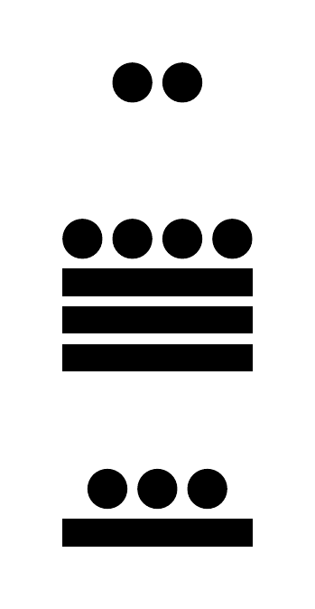 Número 1188 en números mayas