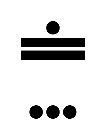 Número 223 en números mayas