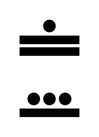 Número 228 en números mayas