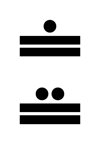 Número 232 en números mayas