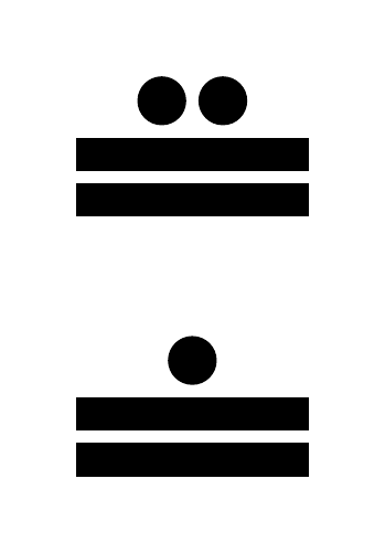 Número 251 en números mayas
