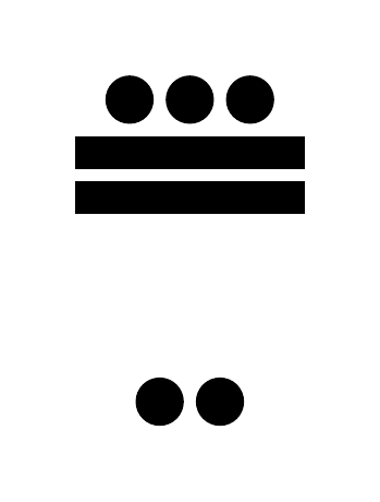 Número 262 en números mayas