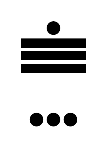 Número 323 en números mayas
