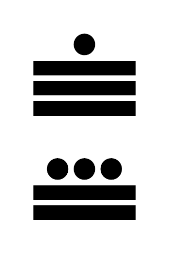 Número 333 en números mayas