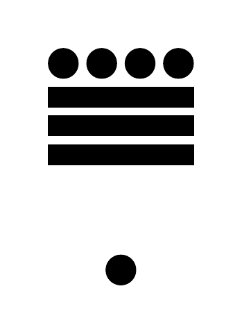 Número 381 en números mayas