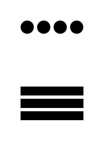 Número 95 en números mayas