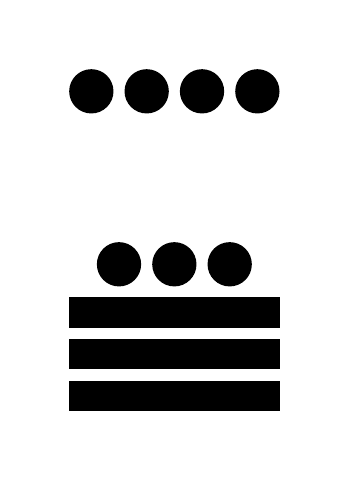 Número 98 en números mayas